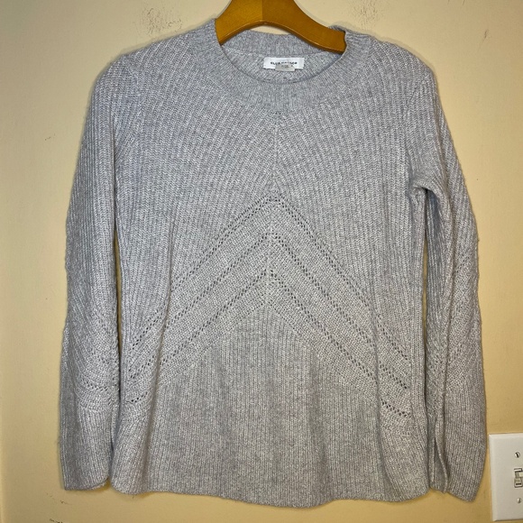 Cashmere Club Monaco Gray Sweater - Picture 1 of 5